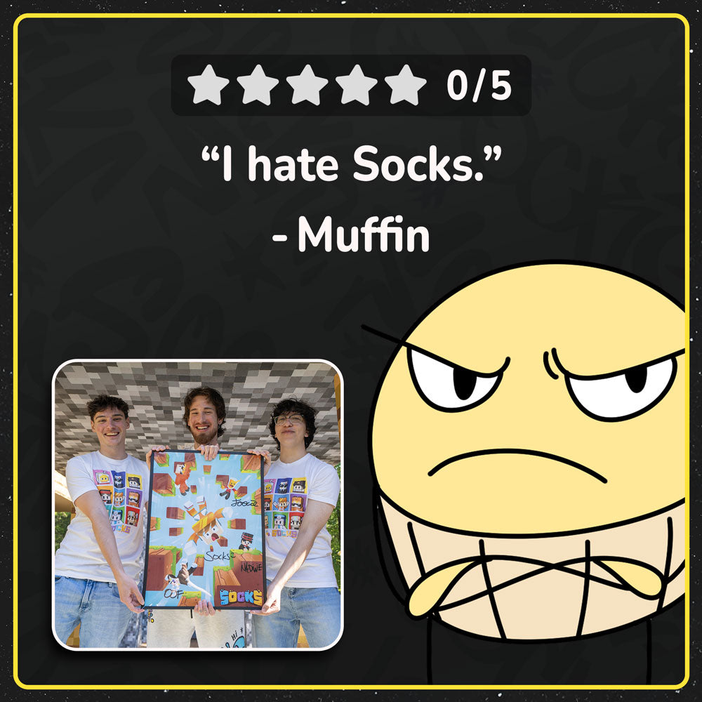 HAND SIGNED Skyblock Poster!