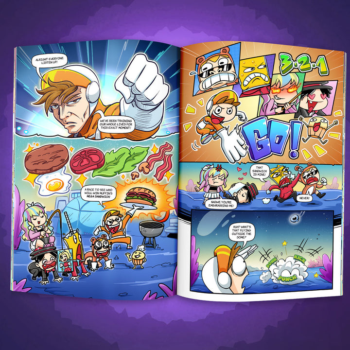 Socks Comic Book: Space Invader