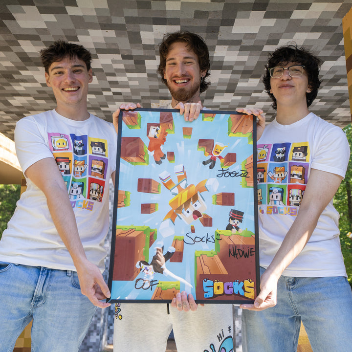 HAND SIGNED Skyblock Poster!