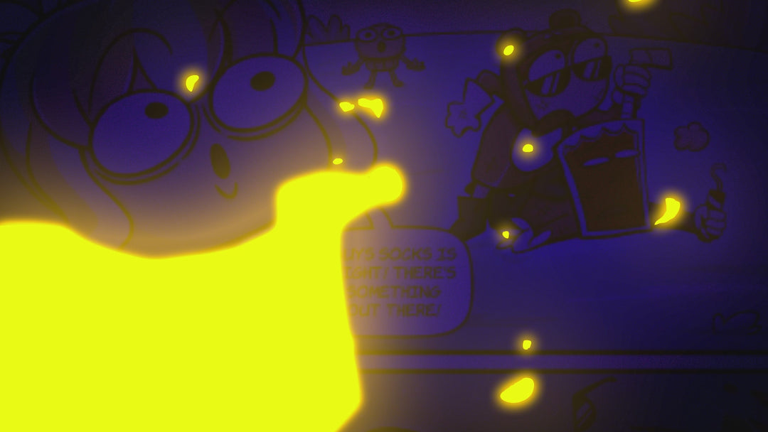 Socks Comic Book: Space Invader