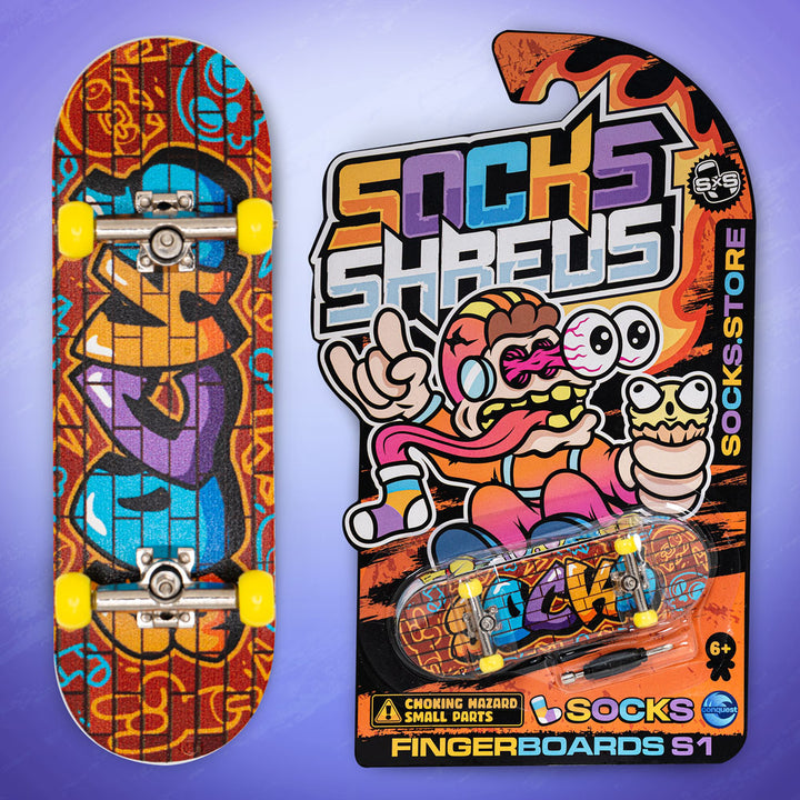 Socks Shreds Fingerboard Bundle