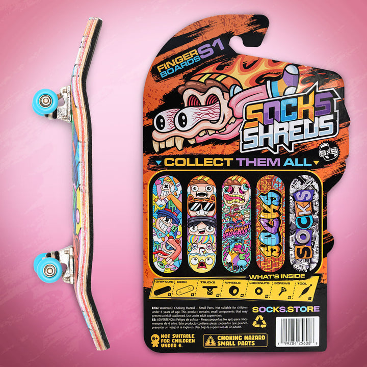 Socks Shreds Fingerboard Bundle