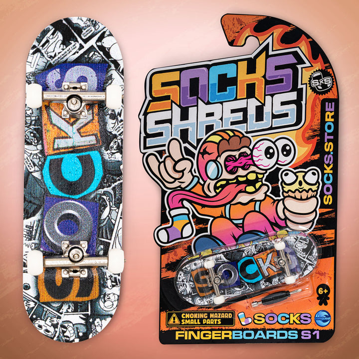 Socks Shreds Fingerboard Bundle