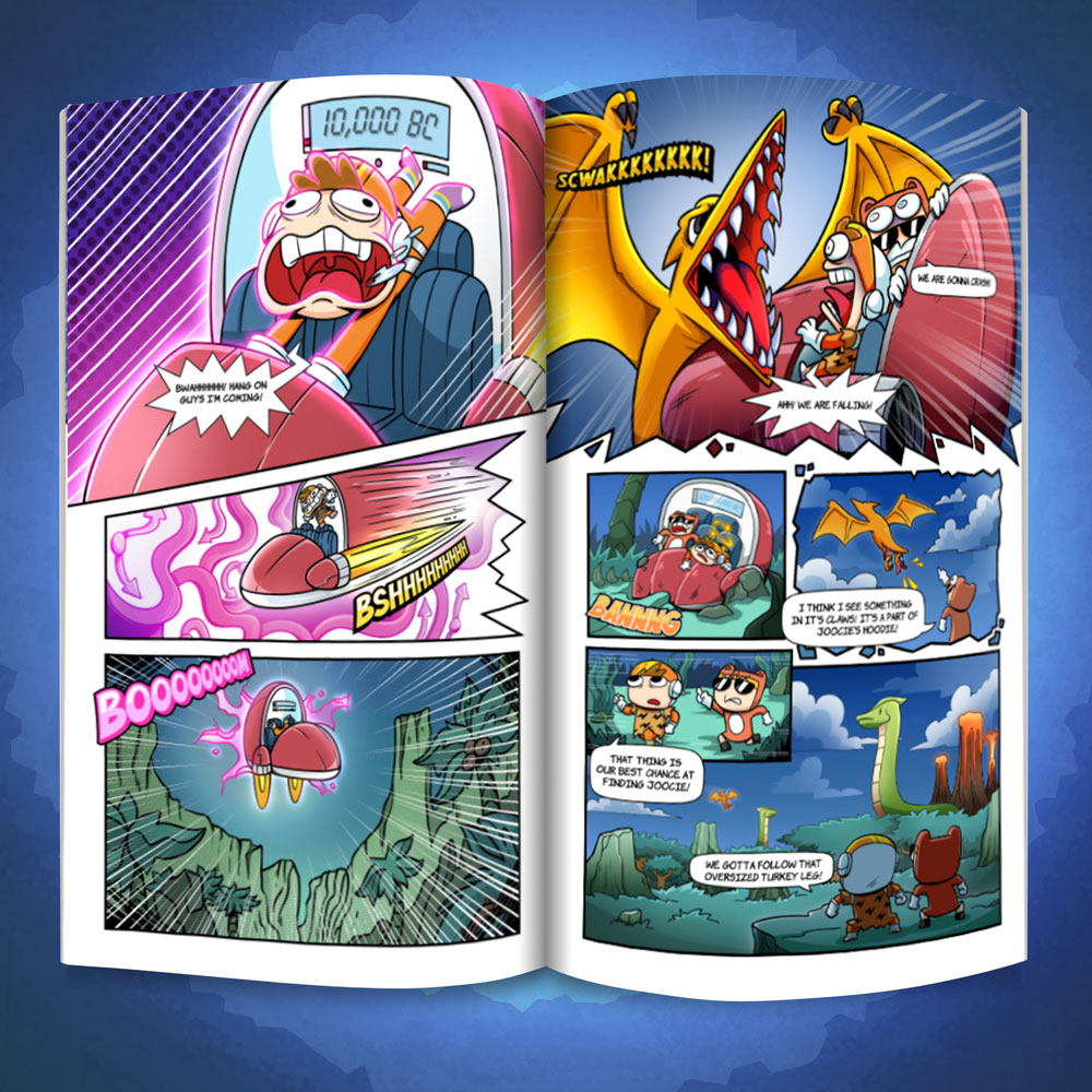 Socks Comic Book: Trapped in Time