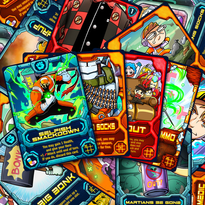 Socks VS Nadwe Card Game