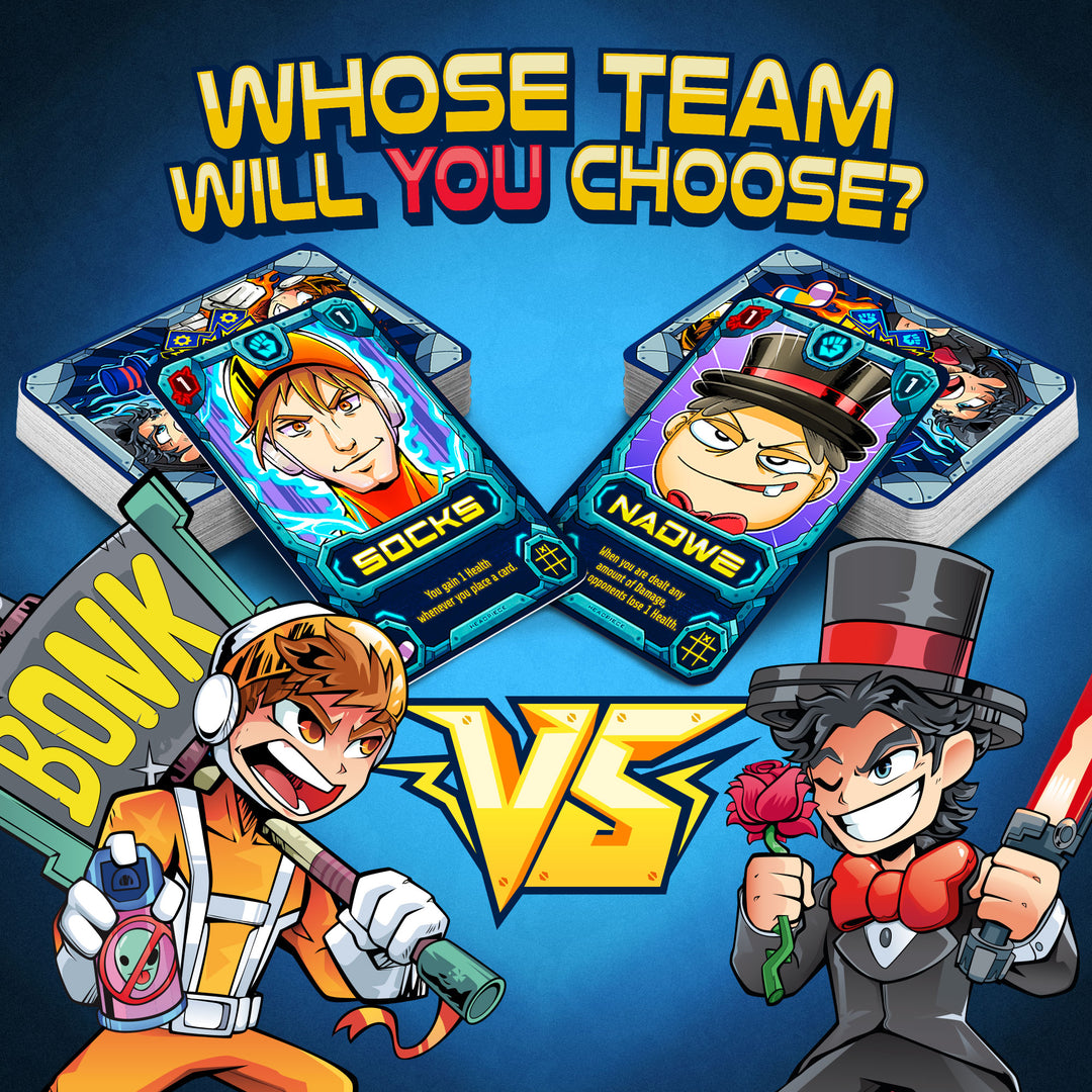 Socks VS Nadwe Card Game