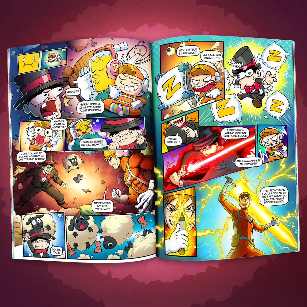 Socks Comic Book: Socks VS Nadwe