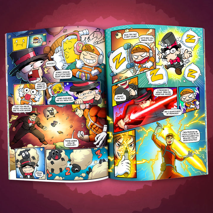 Socks Comic Book: Socks VS Nadwe