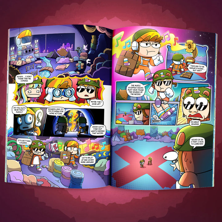 Socks Comic Book: Socks VS Nadwe