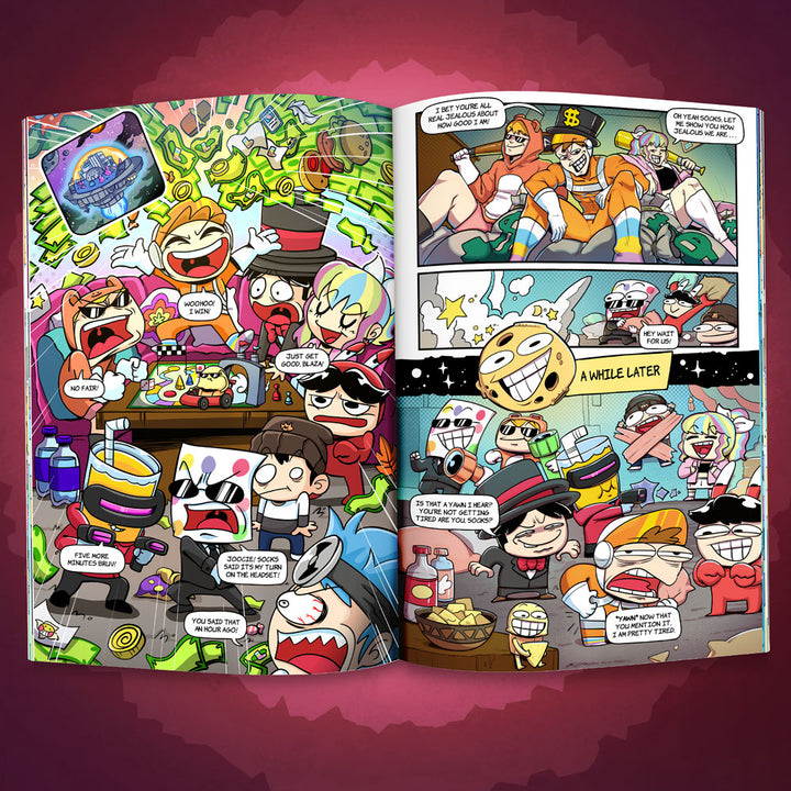 Socks Comic Book: Socks VS Nadwe