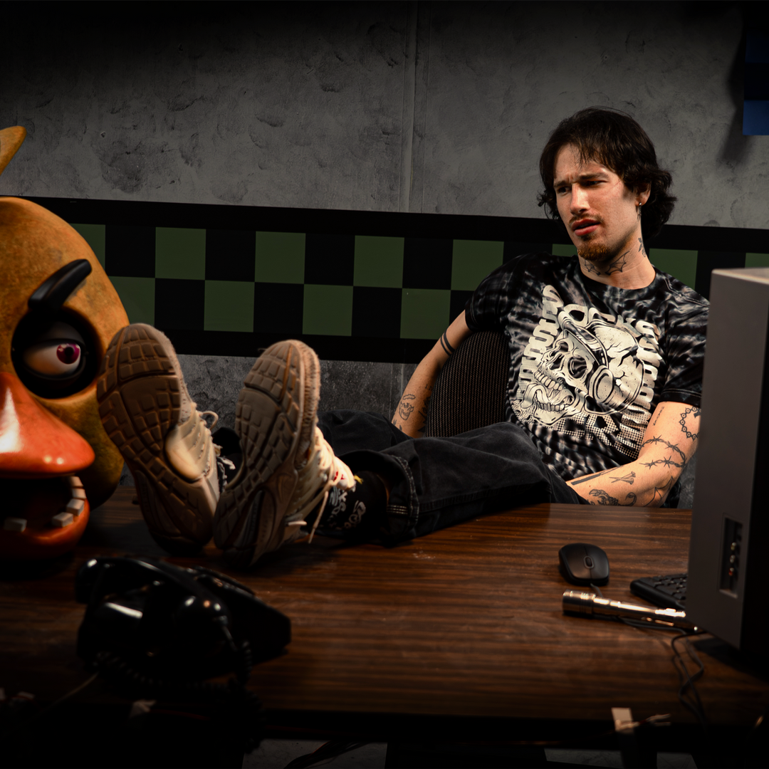 Socks Spooky Tie-Dye Shirt (Glow In the Dark)